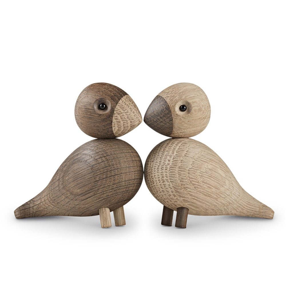 Lovebirds 木頭愛情對鳥| 北歐櫥窗NORDIC