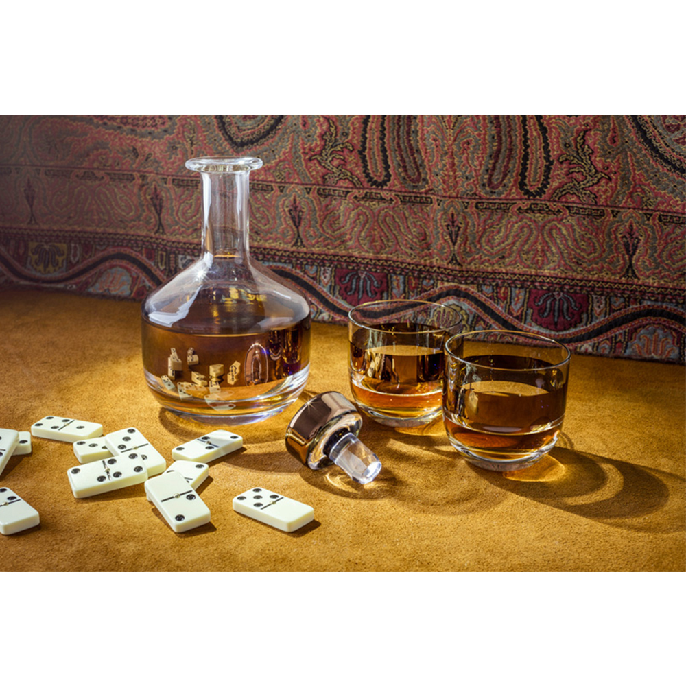 Tank Whiskey Glasses 紅銅霓影威士忌對杯| 北歐櫥窗NORDIC