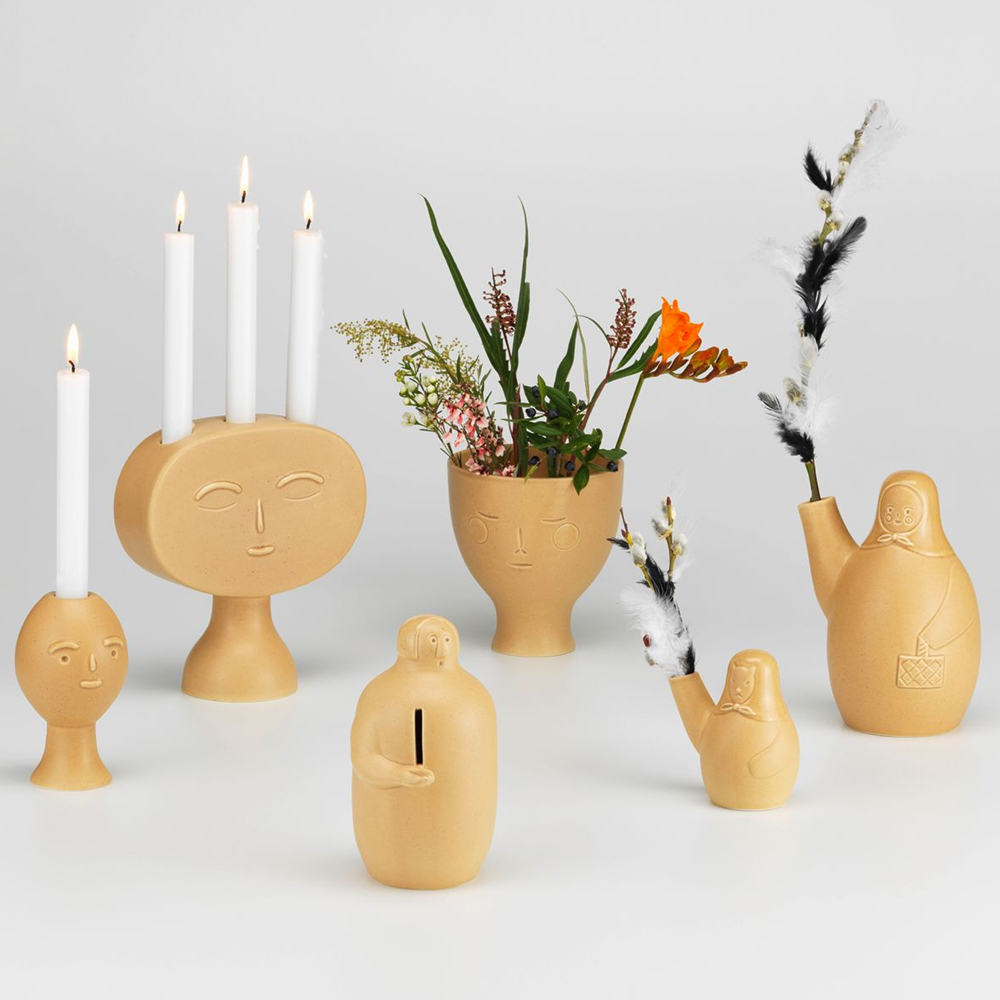 【民藝】花器 土器 Easter Witch Vase 復活節女巫陶瓷花器| 北歐櫥窗NORDIC