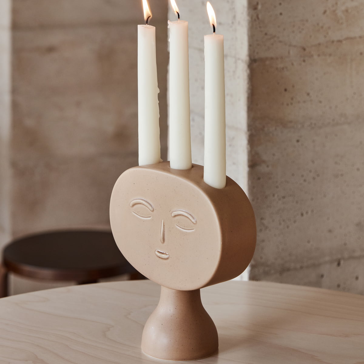 Lucia Candleholder 露西亞陶瓷燭台| 北歐櫥窗NORDIC