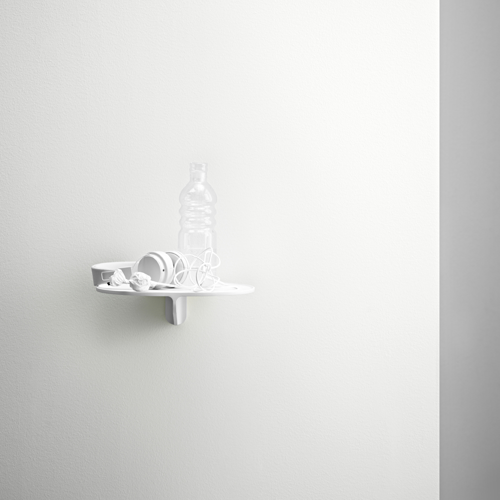 Museum NM&.045 壁掛置物架（純白） | 北歐櫥窗NORDIC