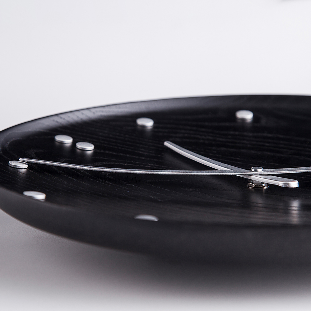 FJ Clock Finn Juhl 時鐘（黑梣木、35 公分） | 北歐櫥窗NORDIC