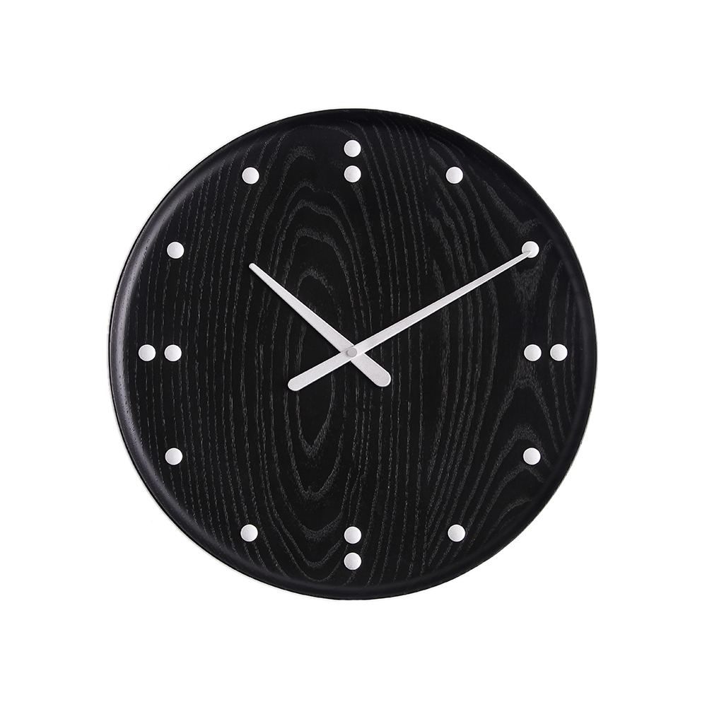 FJ Clock Finn Juhl 時鐘（黑梣木、35 公分） | 北歐櫥窗NORDIC