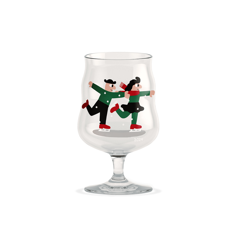 Holmegaard X Mikkeller Bierglas 2025 – 383 Ml, Transparent, Maschinengeblasen, In Geschenkbox