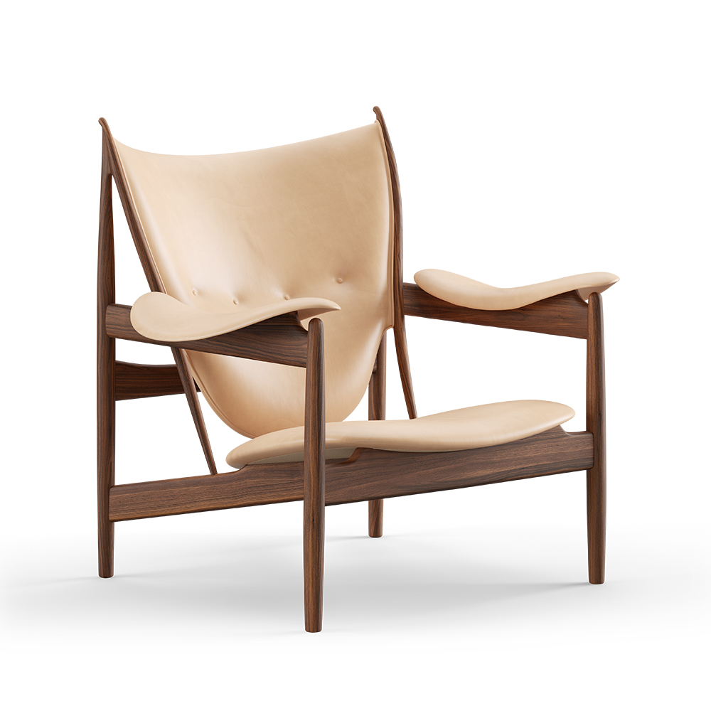 Chieftain Chair 酋長椅（胡桃木/ 原色皮革） | 北歐櫥窗NORDIC