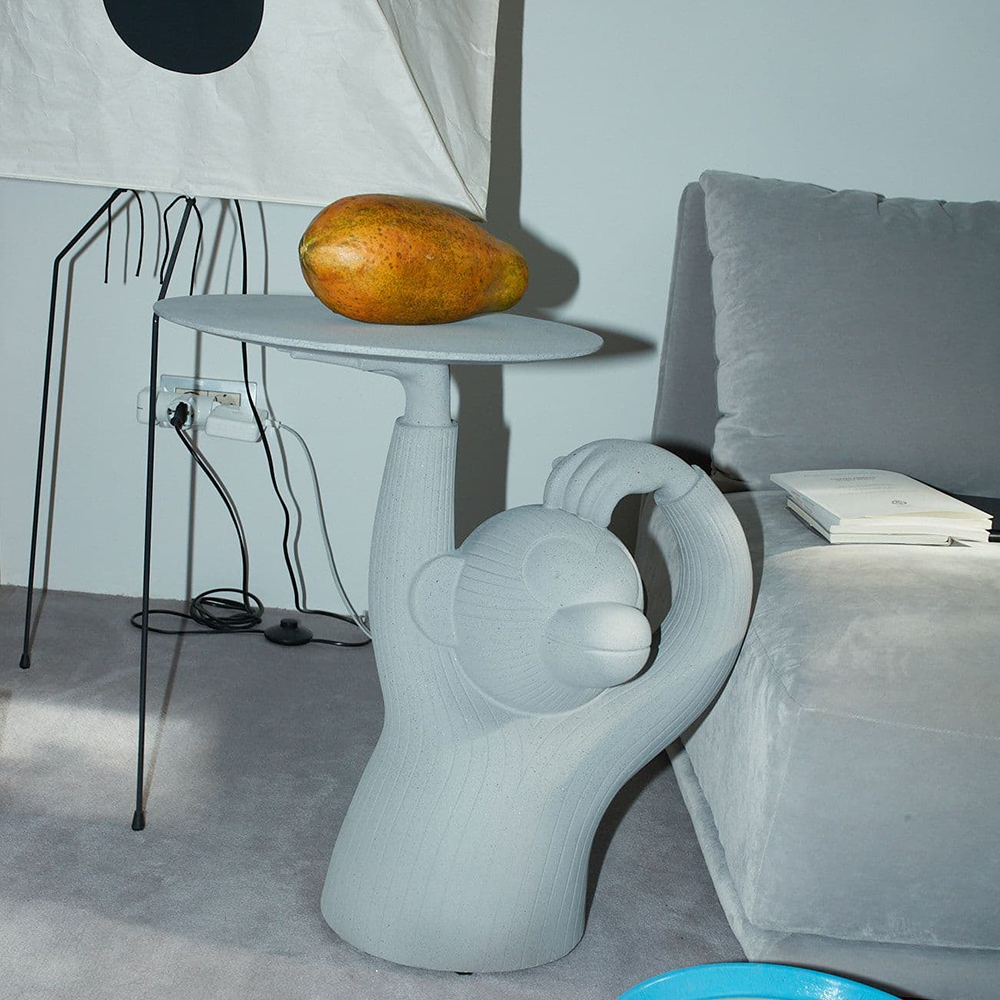 Monkey Side Table 猴得意小桌（灰） | 北歐櫥窗NORDIC